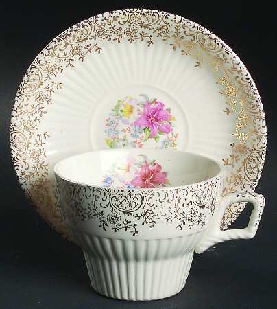 Robinhood (Regal Shape) Flat Cup & Saucer Set