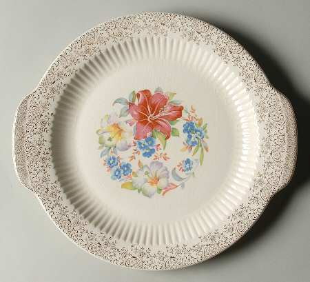 Robinhood (Regal Shape) Handled Cake Plate
