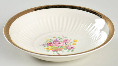 Royal Etch Gold Fruit/Dessert (Sauce) Bowl
