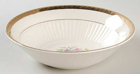Royal Etch Gold Coupe Cereal Bowl
