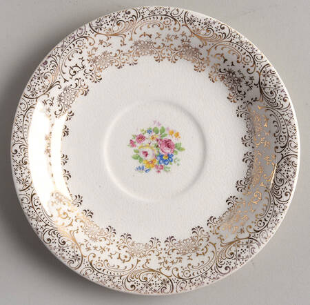 Rose Glory Saucer for Flat Cup