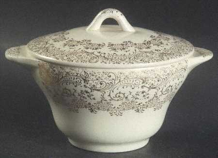 Rose Glory Sugar Bowl & Lid