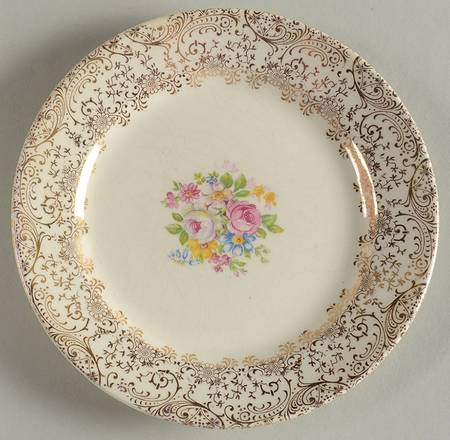 Rose Glory Bread & Butter Plate