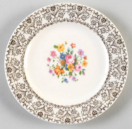 Royal Heirloom Bread & Butter Plate