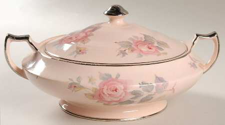 Rose Marie Round Covered Vegetable