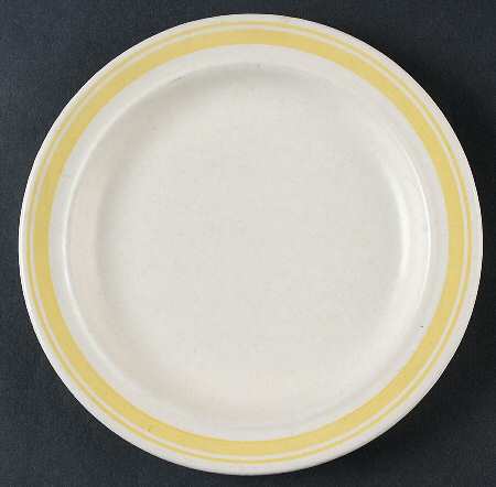 Rondo-P Yellow Salad Plate