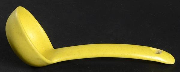 Royal Stone Yellow Gravy Ladle Solid Piece