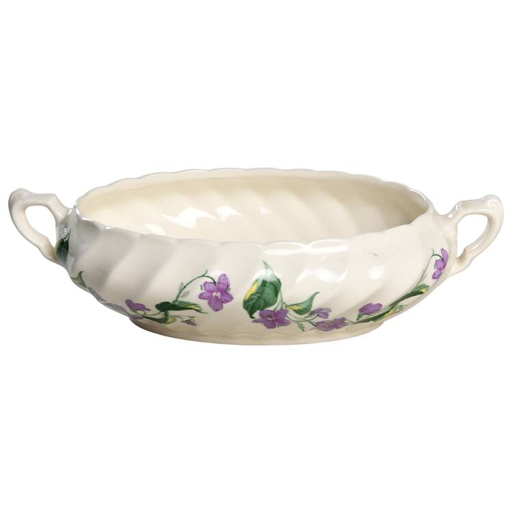 Royal Violet Oval Vegetable No Lid