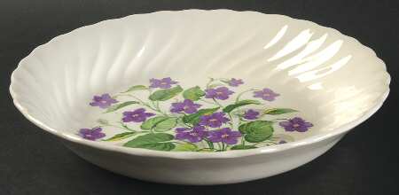Royal Violet Pie Serving Plate