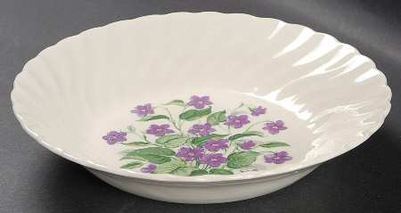 Royal Violet Coupe Soup Bowl