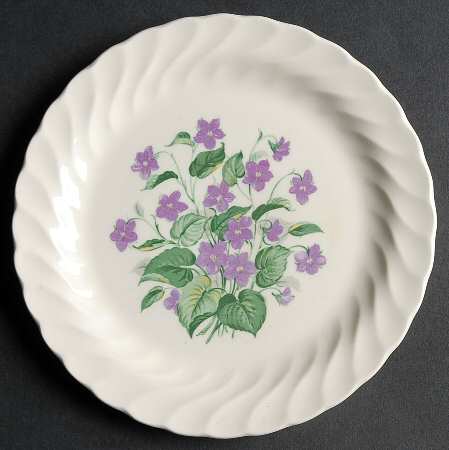 Royal Violet Bread & Butter Plate