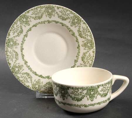 RYL48 (USA) Flat Cup & Saucer Set