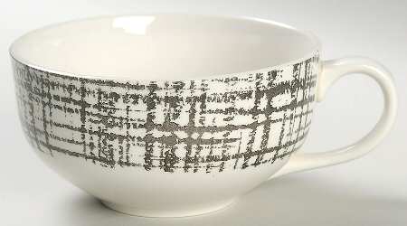 Tweed (Brown Woven) Flat Cup