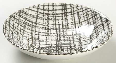 Tweed (Brown Woven) Fruit/Dessert (Sauce) Bowl