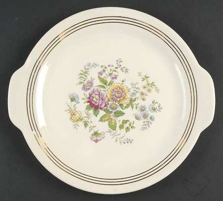 Lady Ann Handled Cake Plate