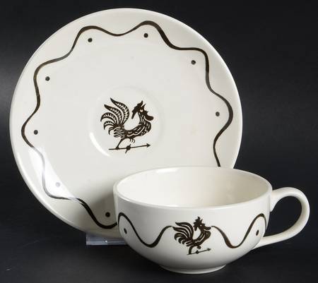 RYL9 Flat Cup & Saucer Set