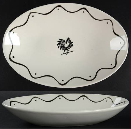 RYL9 10" Oval Vegetable Bowl