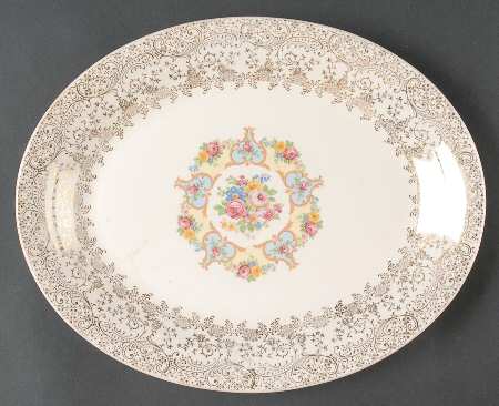 Santa Rosa 13" Oval Serving Platter