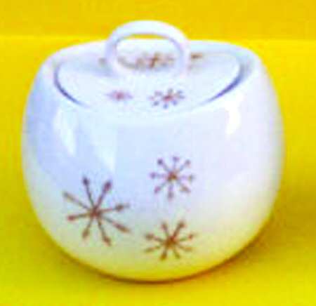 Star Glow (No Trim) Sugar Bowl & Lid