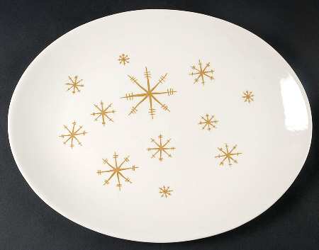 Star Glow (No Trim) 13" Oval Serving Platter