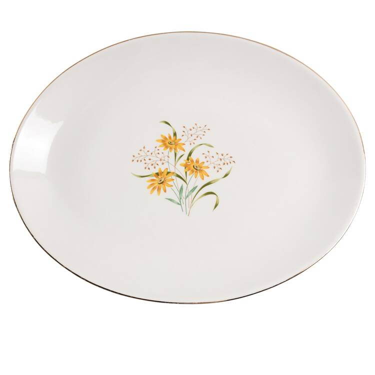 Suzan 13" Oval Serving Platter