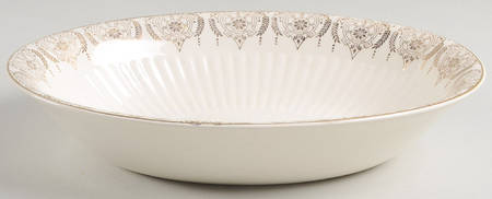 Sylvia 9" Oval Vegetable Bowl