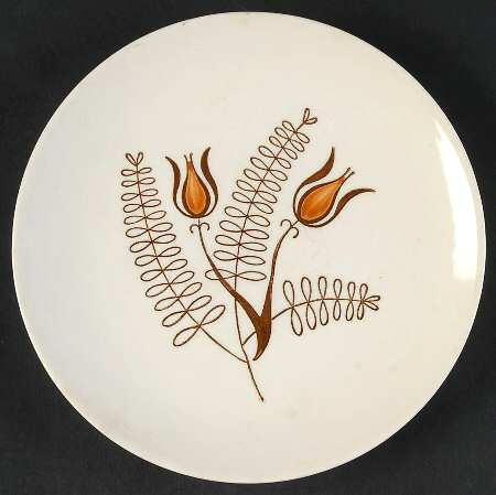 Tanglewood Brown Salad Plate