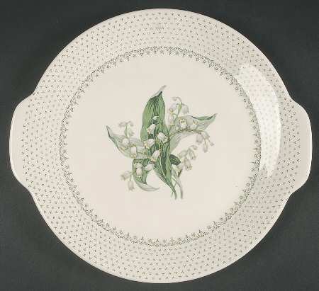 Waverly Handled Cake Plate