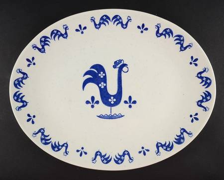 Weather Vane 13" Oval Serving Platter
