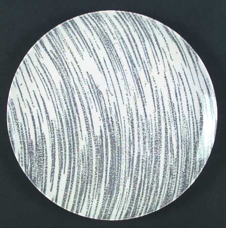 Windblown Grey Dinner Plate