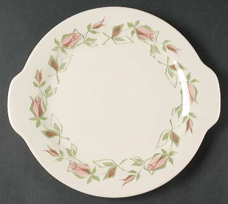 Young Love Handled Cake Plate