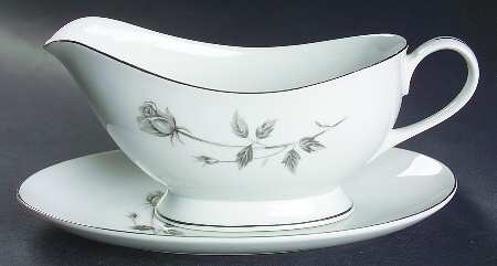 Monaco Rose Gravy Boat & Underplate