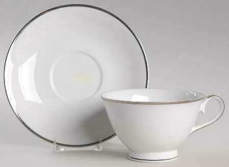 Princess Grace Footed Cup & Saucer Set