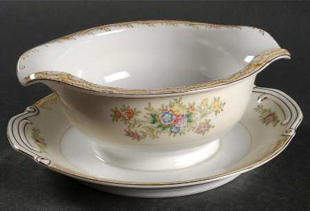 Milford Gravy Boat with Attached Underplate