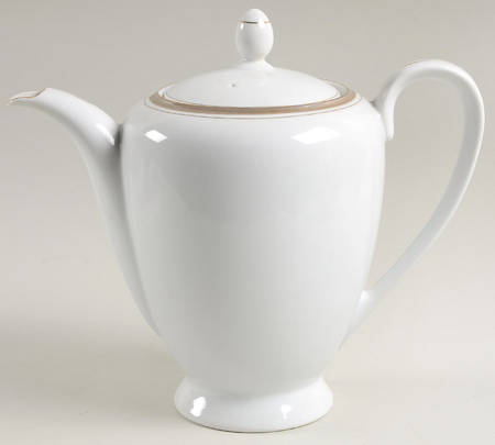 Golden Elegance Teapot & Lid