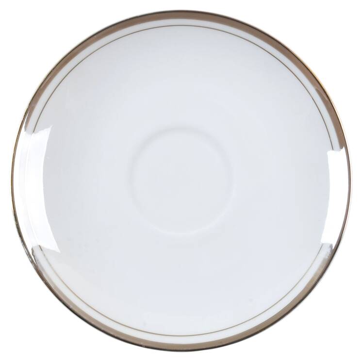 Golden Elegance Saucer for Flat Cup