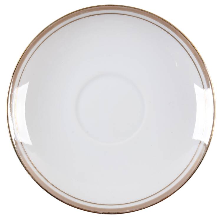 Golden Elegance Saucer for Flat Cup