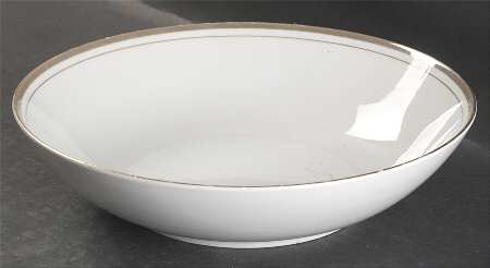 Golden Elegance 9" Round Vegetable Bowl