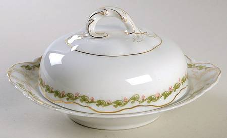 Avon Round Covered Butter