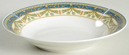 Grecian Garden Coupe Soup Bowl