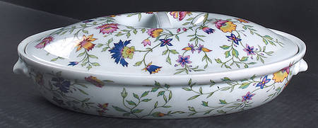 Adriana 1.25 Quart Oval Covered Casserole