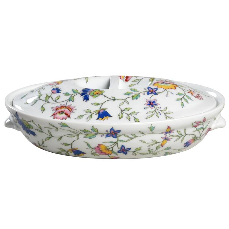 Adriana 1 Quart Oval Covered Casserole by Royal Limoges