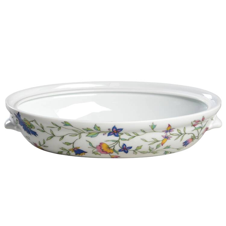 Adriana 1 Quart Oval Covered Casserole No Lid