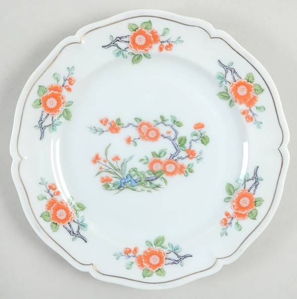 Orange Tree Bread & Butter Plate