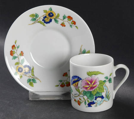 Paradis Flat Demitasse Cup & Saucer Set