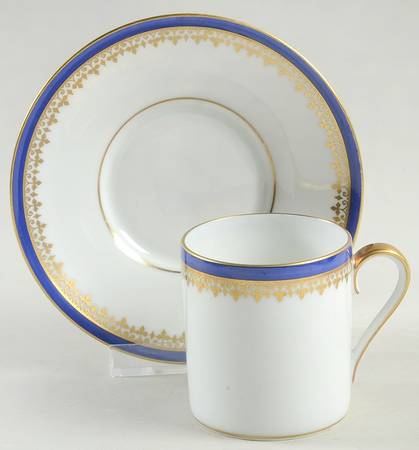 Richelieu Flat Demitasse Cup & Saucer Set