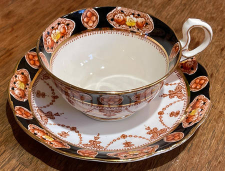 6145 Footed Cup & Saucer Set