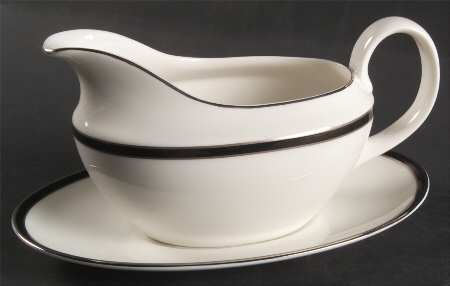 Oxford Midnight Gravy Boat & Underplate