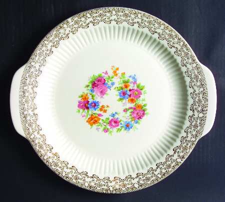 5265 Handled Cake Plate