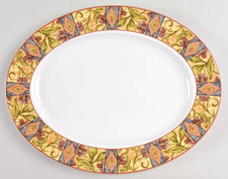 Cinnabar 13" Oval Serving Platter